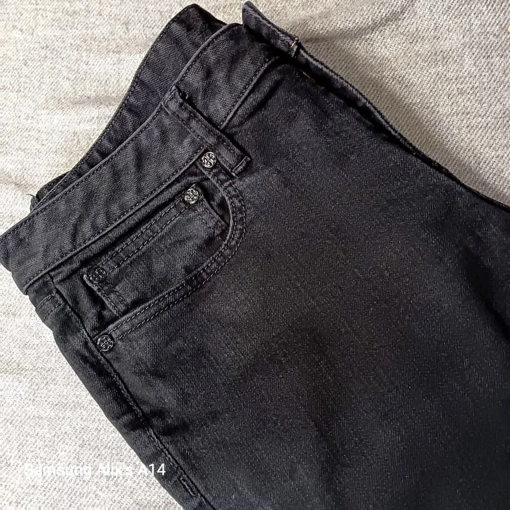 Tory Burch Super Skinny Black Cotton Jeans Size‎ 31